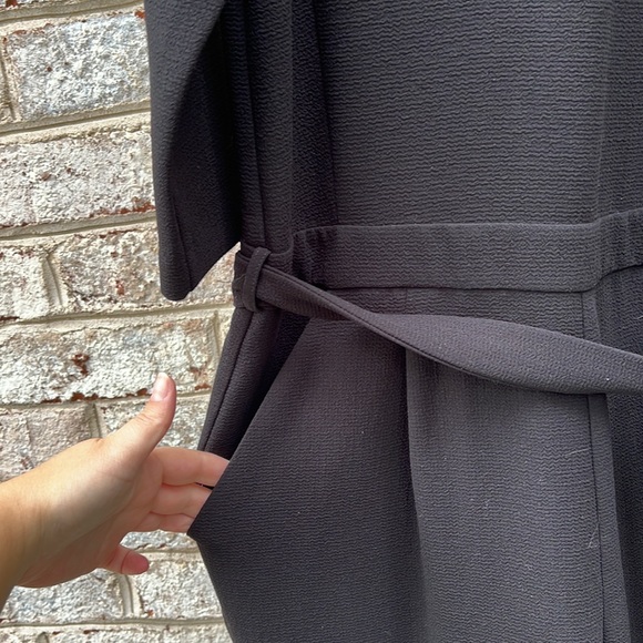 Madewell Black Crepe Sloan Jumpsuit 6 - Picture 12 of 13